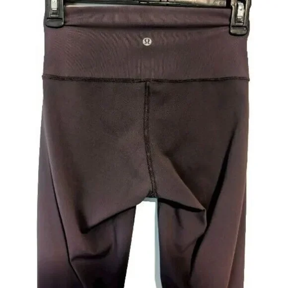 Lululemon Wunder Under Womens‎ High Rise 21” Deep Purple Leggings Size 4 Fast 🚚 - Picture 9 of 12